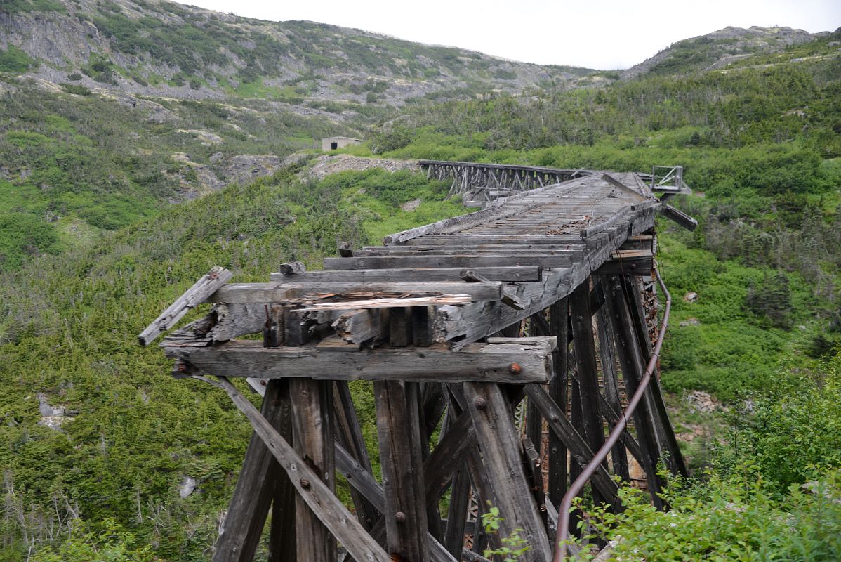 18C Steel Bridge Was Used Until 1969 From The White Pass and Yukon Route Train To Skagway